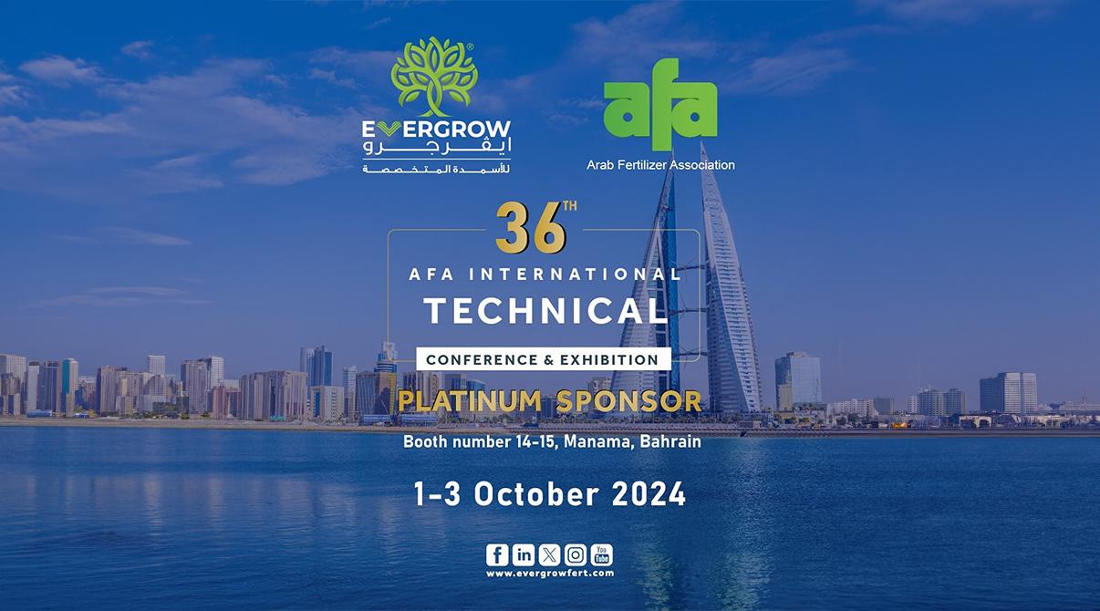 Evergrow Announced as Platinum Sponsor for AFA International Conference <span class="font-secondary">2024</span> in Bahrain