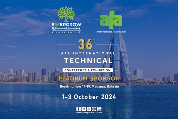 Evergrow Announced as Platinum Sponsor for AFA International Conference <span class="font-secondary">2024</span> in Bahrain