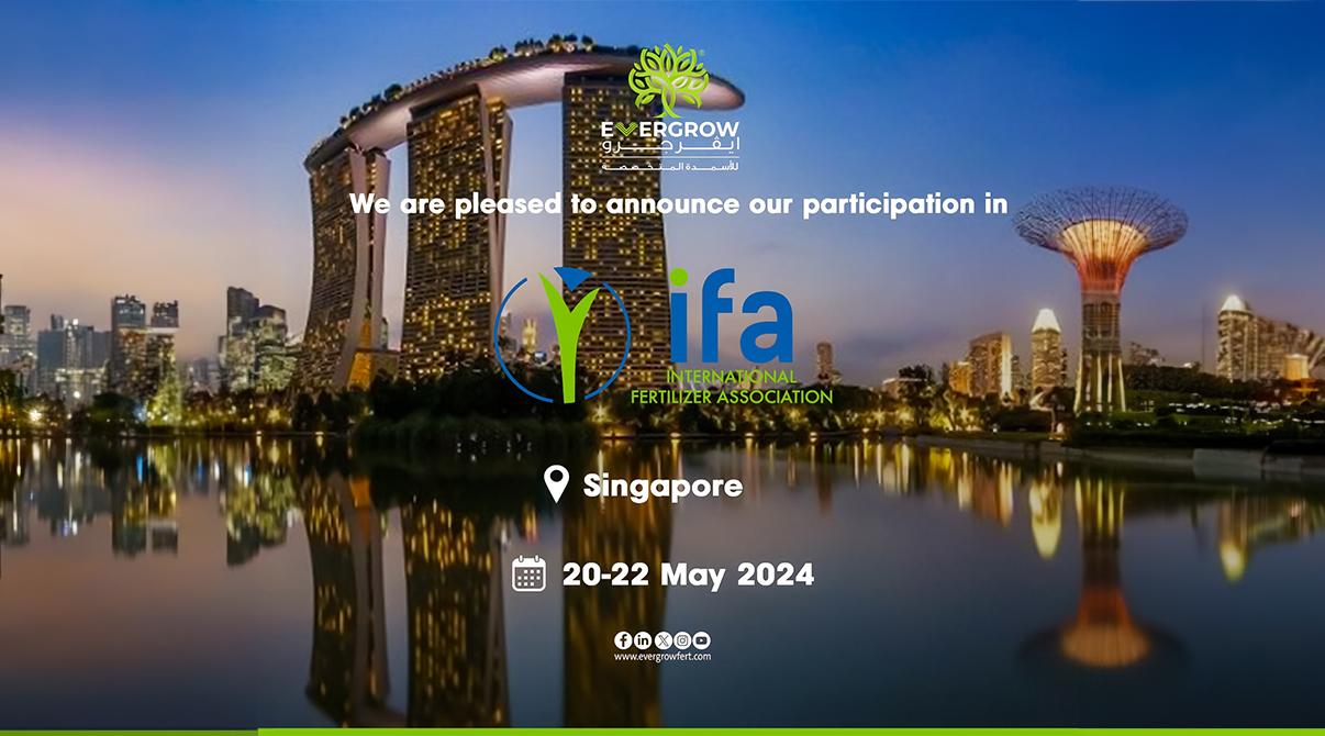 Evergrow participate at IFA conference taking place in Singapore