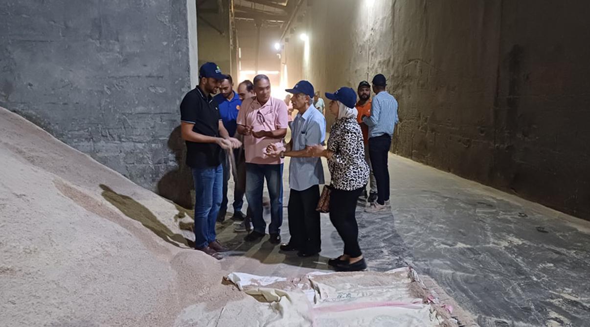 Evergrow Technical Support and Sales Teams Visit Modern Poultry and Livestock Feed Factory in Sadat City